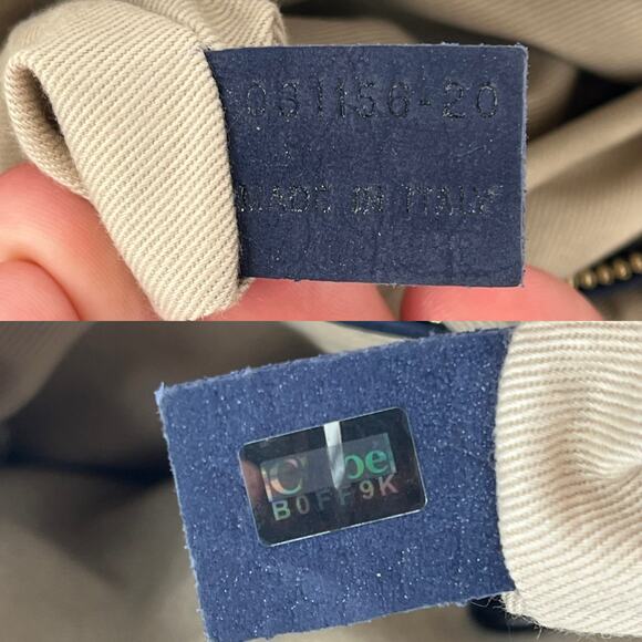 Chloe Marcie Graphite Suede Calfskin Satchel Medium Navy Blue Double Carry Bag - Picture 6 of 16